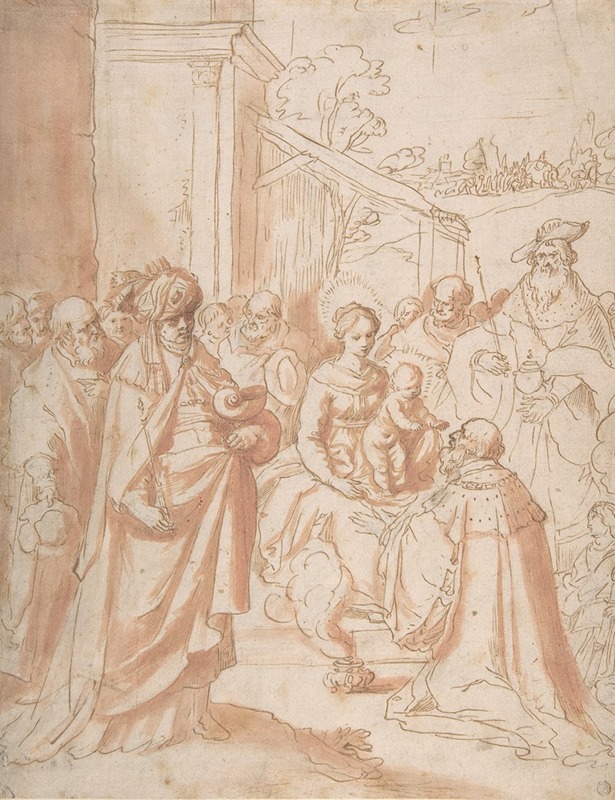 Frans Francken the Younger - Adoration of the Magi