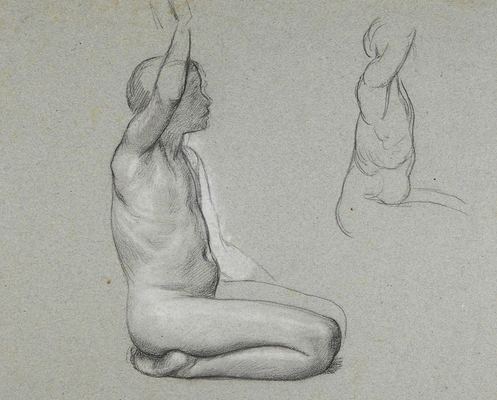 Frederic Leighton - Nude child