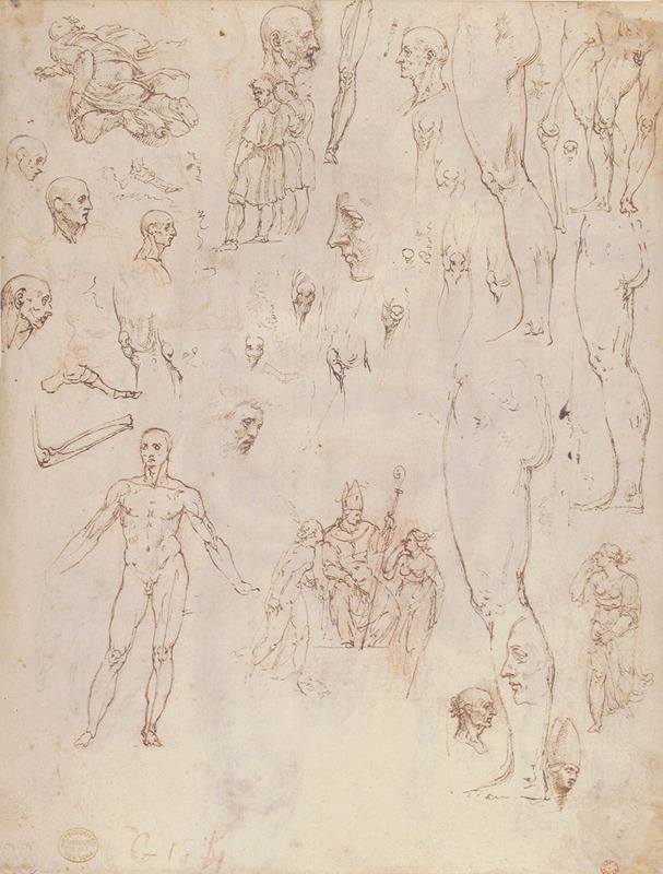 Giovanni Ambrogio Figino - Figure Studies