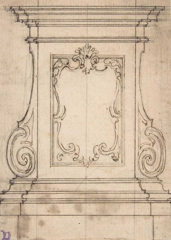 Giovanni Battista Foggini - Design for a Pedestal