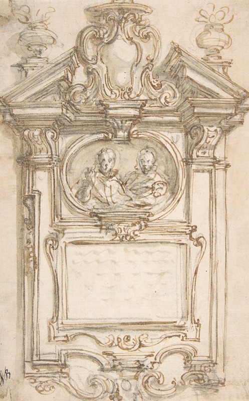 Giovanni Battista Foggini - Design for an Epitaph