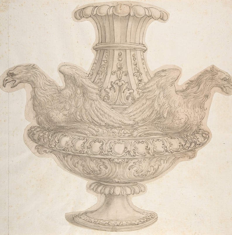 Giovanni Battista Foggini - Design for Vase with Eagles