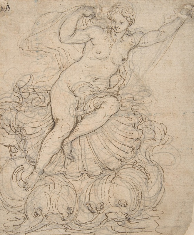 Giovanni Battista Foggini - Galatea on her Chariot drawn by Dolphins