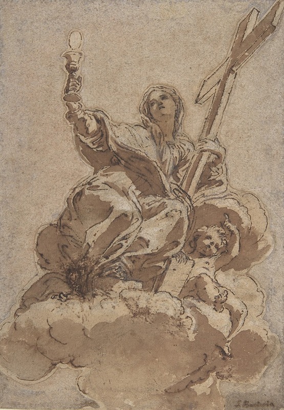 Giovanni Battista Gaulli - Allegorical Figure of Faith