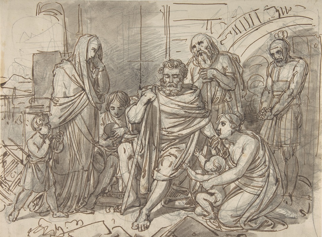 Heinrich Friedrich Füger - Belisarius Begging for Alms