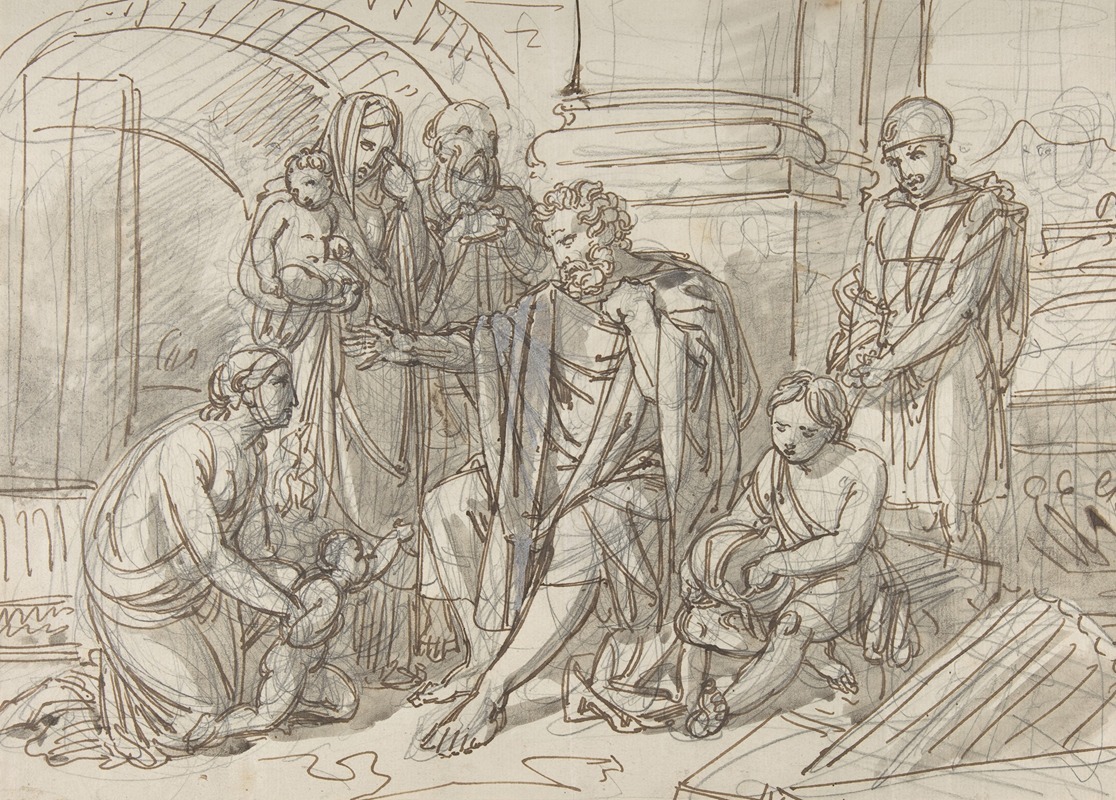 Heinrich Friedrich Füger - Belisarius Begging for Alms