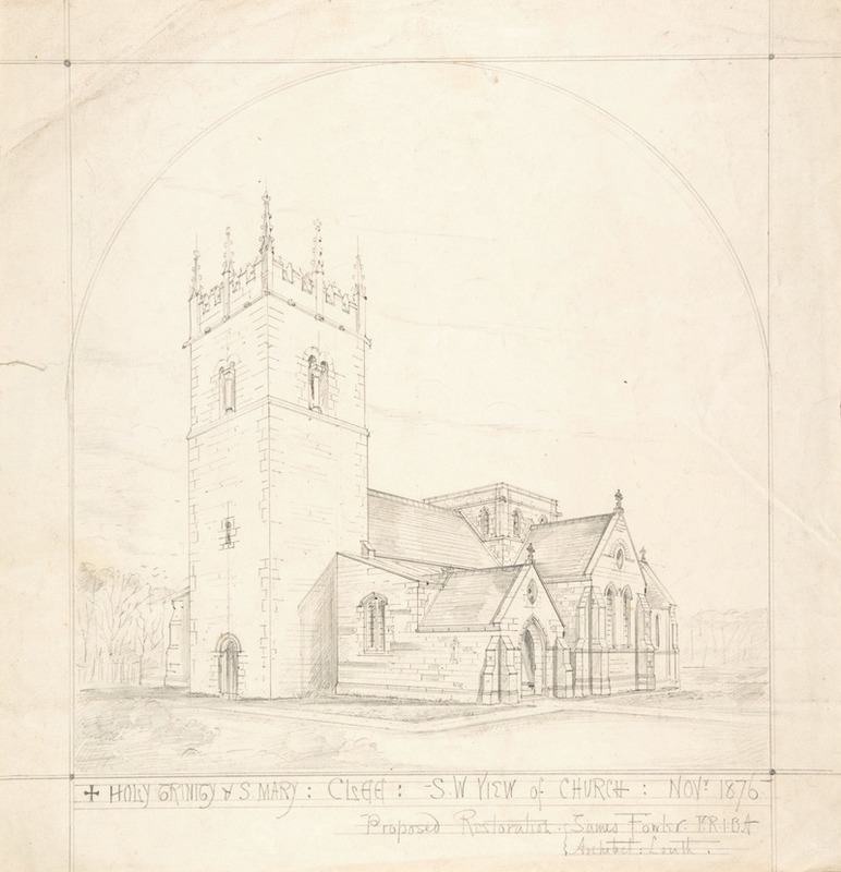 James Fowler - Proposed Restoration of the Church of the Holy Trinity and St. Mary, Old Clee, Lincolnshire