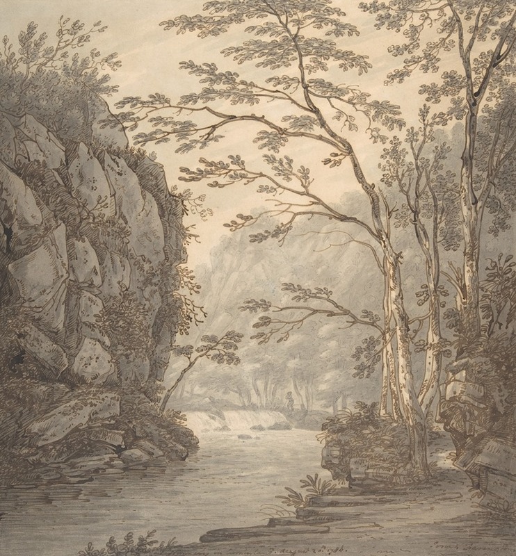 Joseph Farington - At Nunnery in Cumberland August 20, 1786