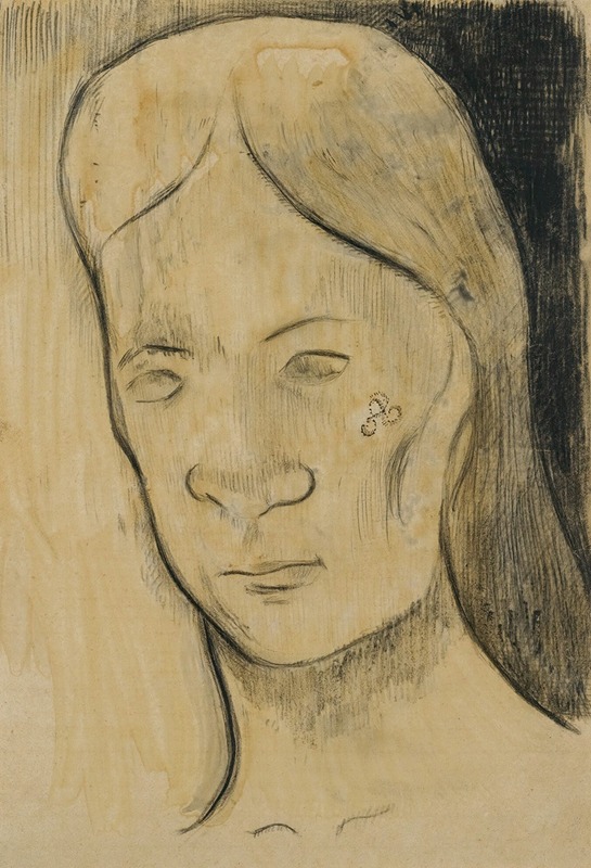 Paul Gauguin - Tête d’une Femme Tahitienne