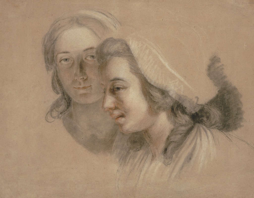 Adélaïde Labille-Guiard - Marie Gabrielle Capet and Marie Marguerite Carreaux de Rosemond