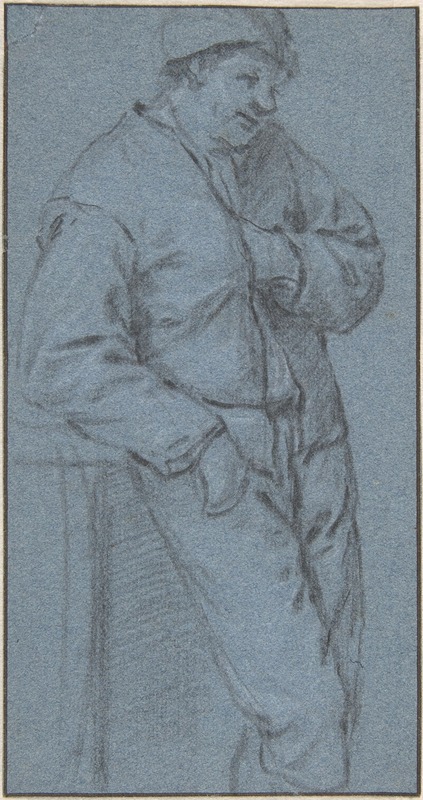 Adriaen van Ostade - Study of a Standing Peasant