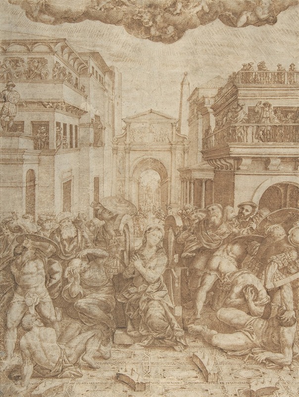 After Bernardino Lanino - Martyrdom of Saint Catherine of Alexandria