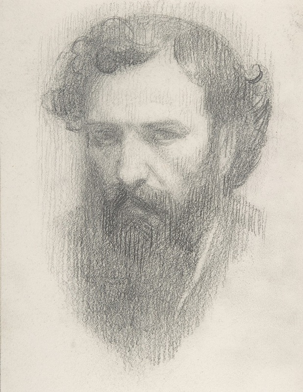 Alphonse Legros - Self-Portrait
