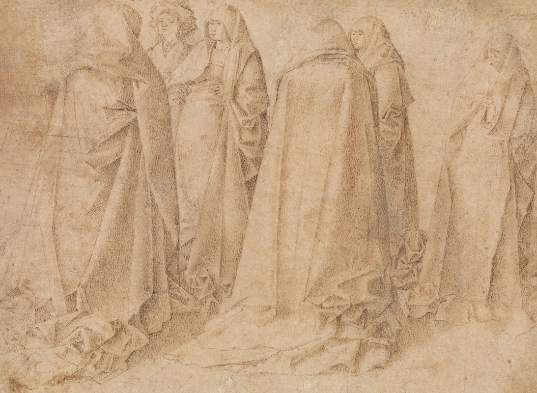 Antonello da Messina - Group of Draped Figures