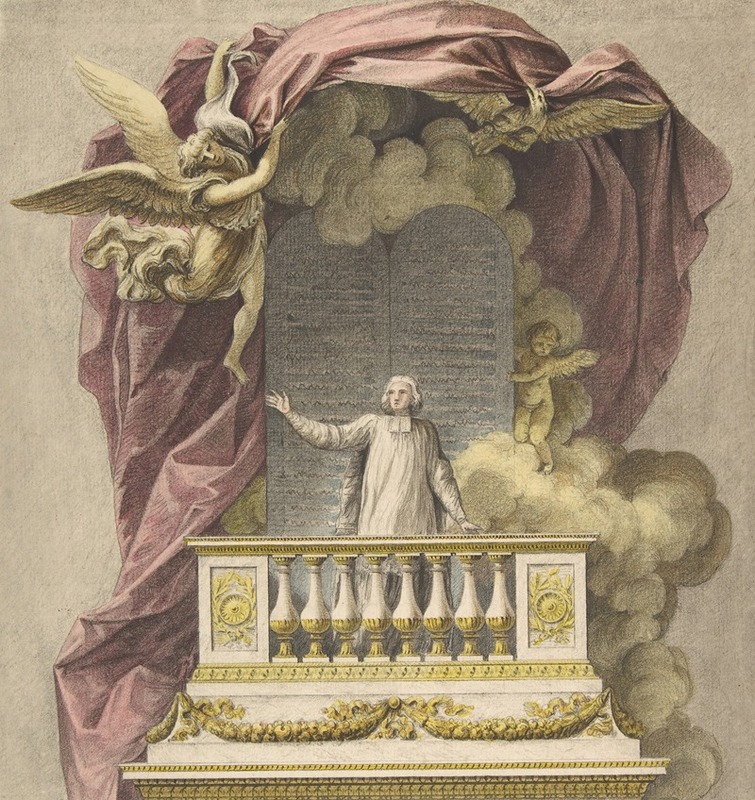 Augustin Pajou - Design for a Pulpit