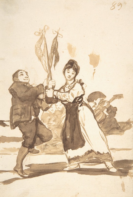 Francisco de Goya - A country dance
