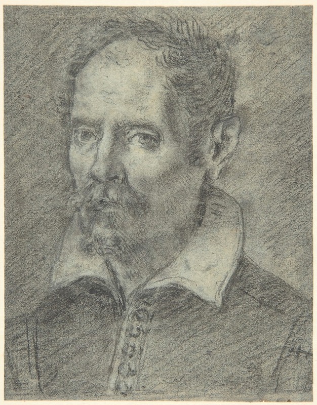 Francisco Pacheco - Head of a Bearded Man