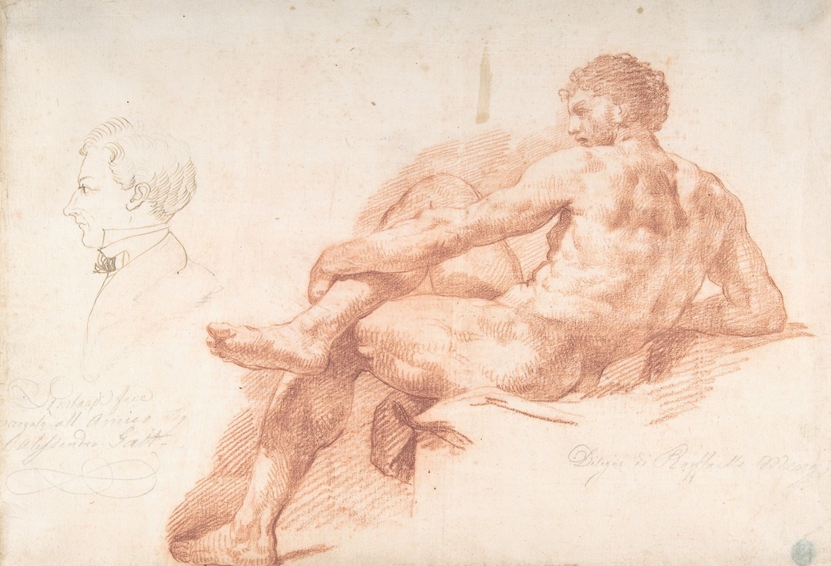 Giovanni Battista Lombardi - Male Nude