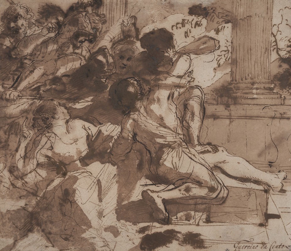 Guercino - Samson Captured by the Philistines