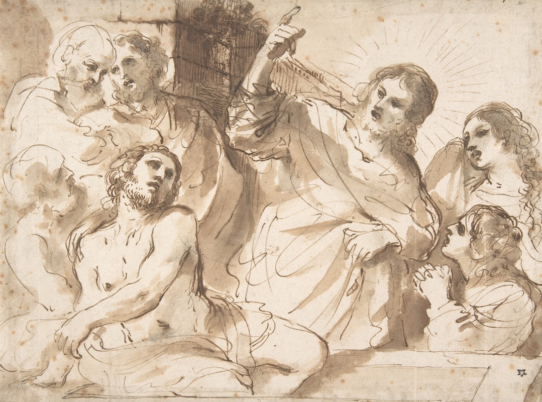 Guercino - The Raising of Lazarus