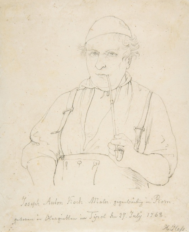 Hieronymus Hess - Portrait of Johann Anton Koch