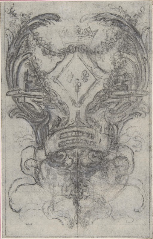 Hubert-François Gravelot - Design for the Headpiece of the ‘Gazette de France’
