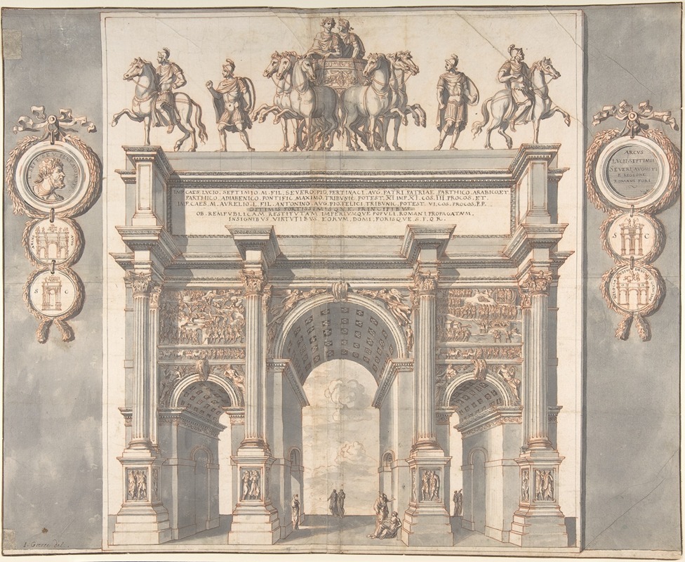 Jan Goeree - A Reconstruction of the Arch of Septimius Severus