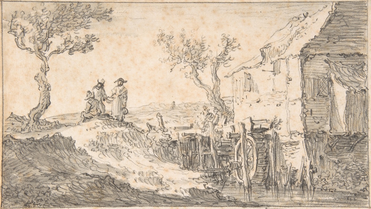 Jan van Goyen - The Water Mill