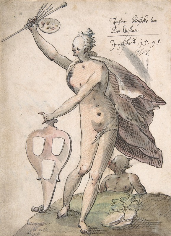 Joachim Lüchteke - Allegory of Art