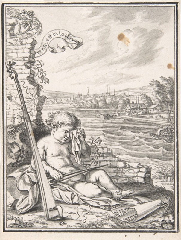 Johannes Meyer the Younger - Sketch for Title Page of the Neujahrsblatt vom Musiksaal, Zurich