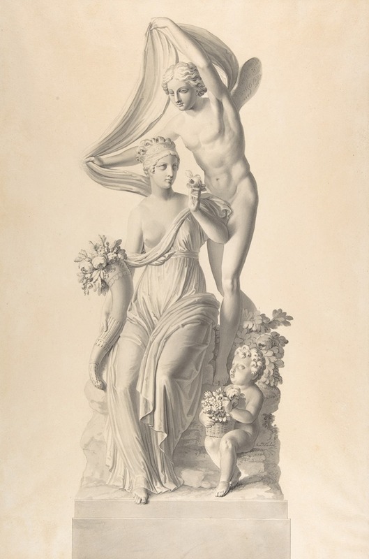 Josef Klieber - Flora and Zephyr