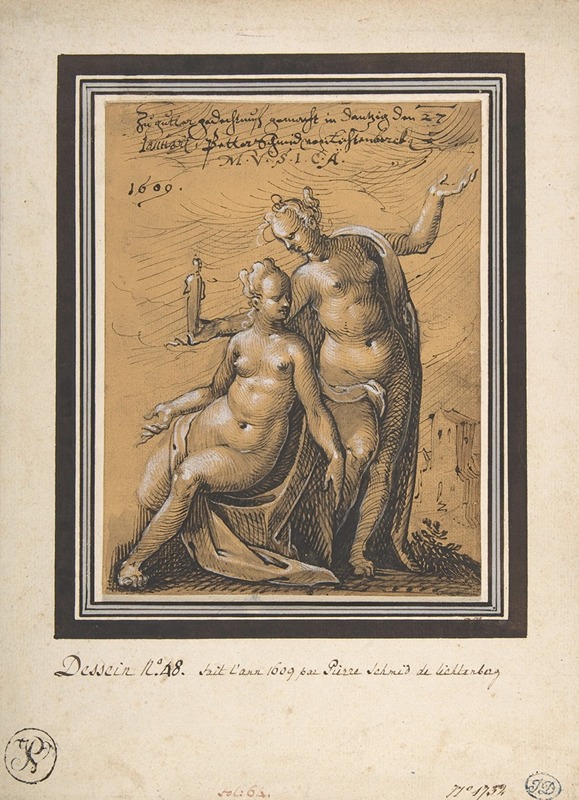 Peter Schmidt von Lichtenberg - Allegory of Art