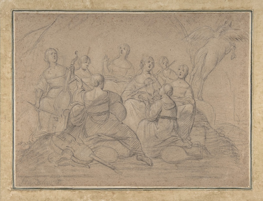 Pieter Fransz. de Grebber - The Muses on Parnassus