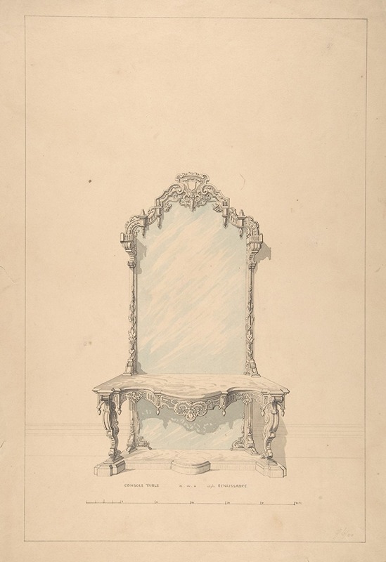 Robert William Hume - Design for Console Table