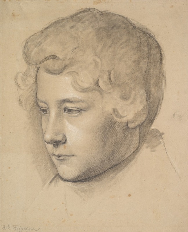 Wilhelm von Kügelgen - Portrait of a Young Man