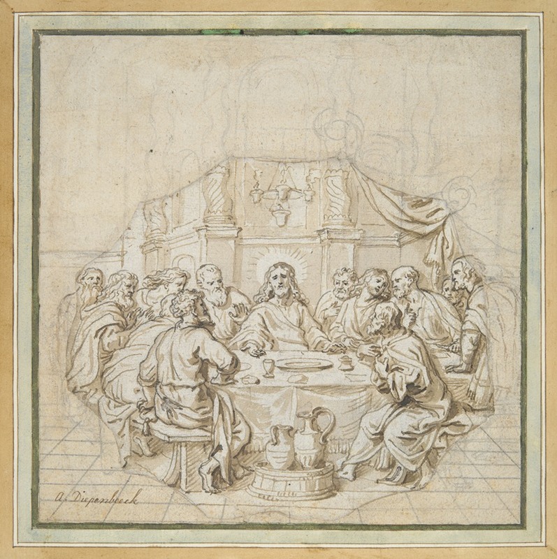 Abraham van Diepenbeeck - The Last Supper