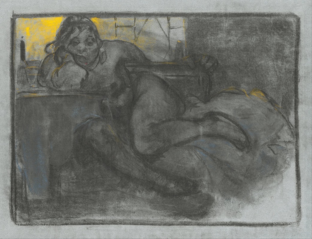 Alphonse Mucha - Absinth (Study of a Woman)