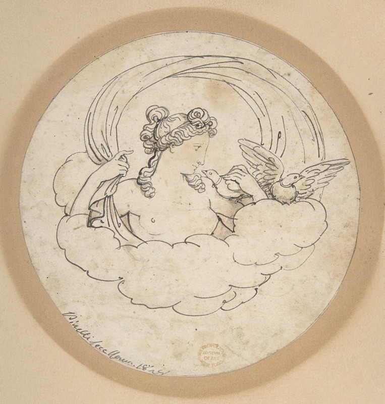 Bartolomeo Pinelli - Venus with Doves