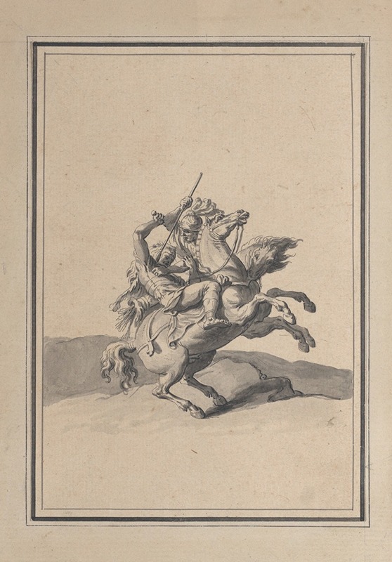 Bernard Picart - Vignette from the Battle of Milvian