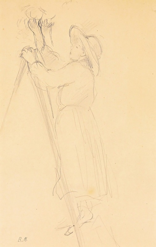 Berthe Morisot - Étude Pour La Cueillette Des Pommes