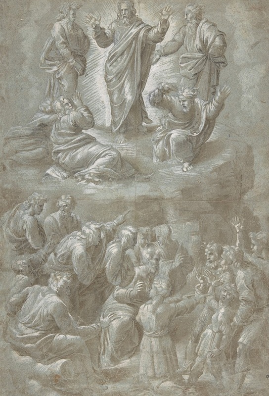 Biagio Pupini - The Transfiguration, after Raphael