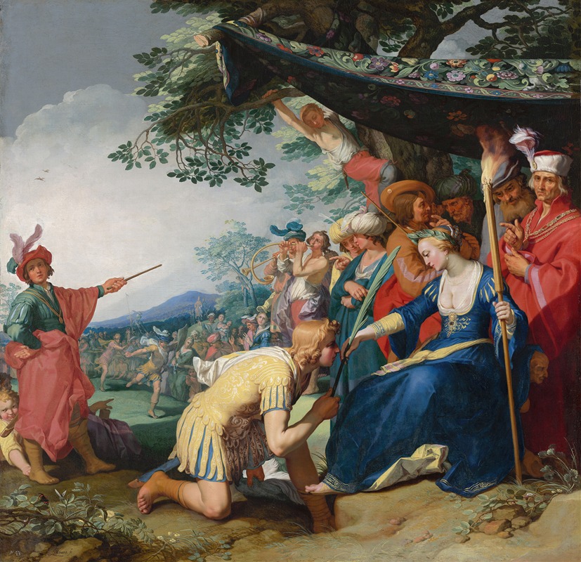Abraham Bloemaert - Theagenes Receiving The Palm of Honour From Chariclea