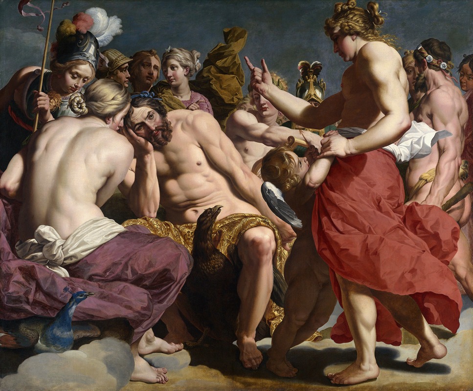 Abraham Janssens - Jupiter Rebuked By Venus