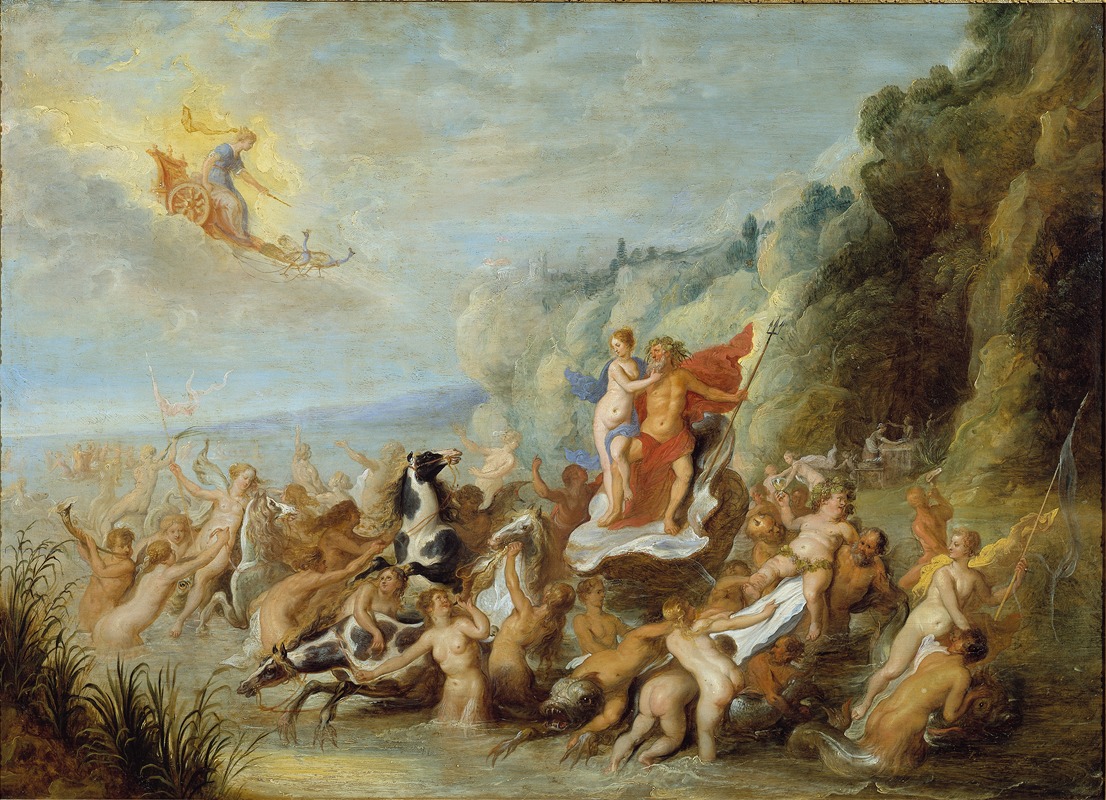 Abraham van Diepenbeeck - Neptune and Amphitrite