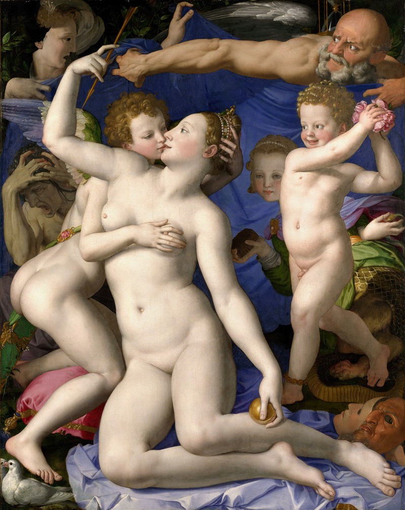 Agnolo Bronzino - Venus, Cupid, Folly and Time