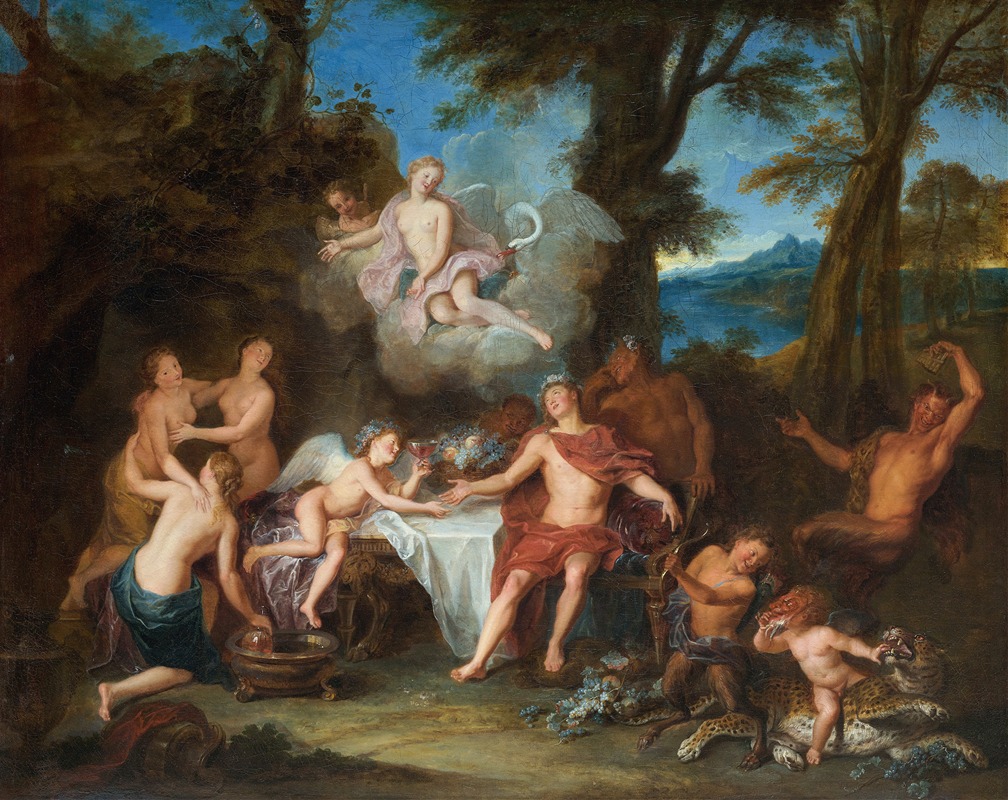 Antoine Coypel - The Alliance of Bacchus and Cupid
