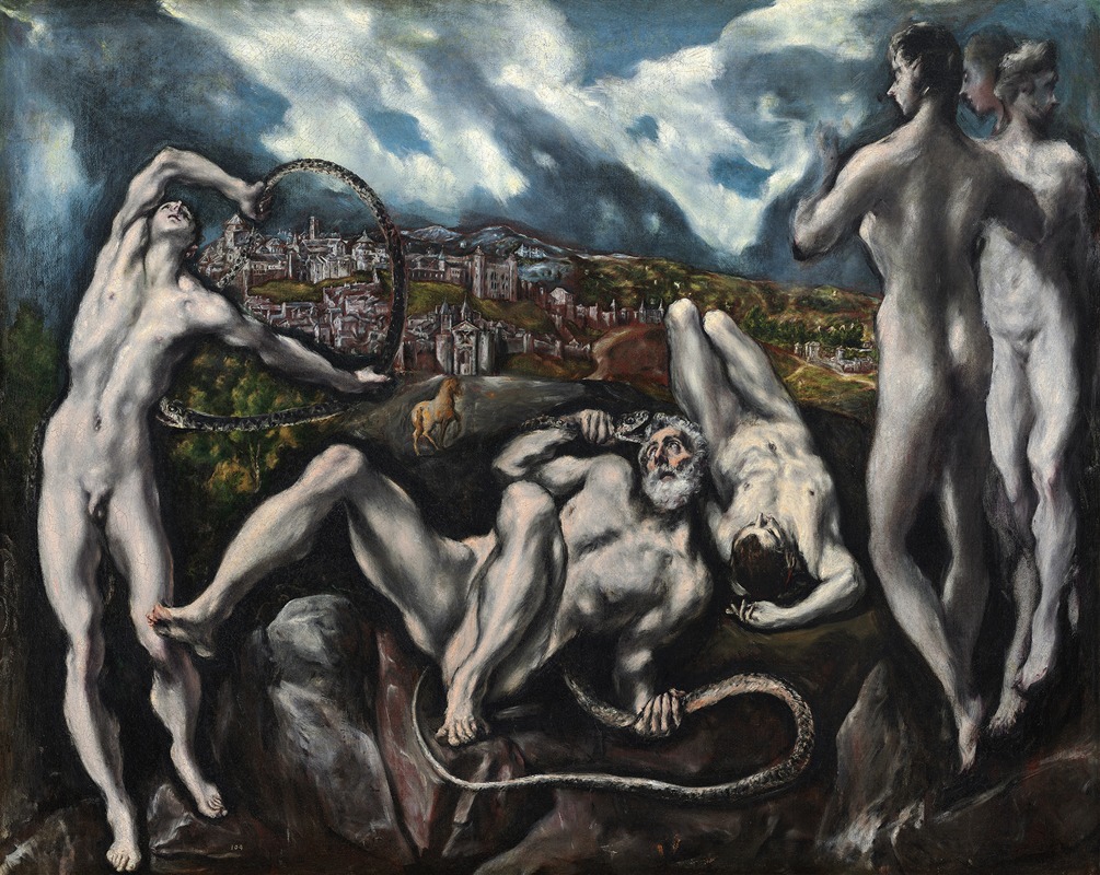 El Greco (Domenikos Theotokopoulos) - Laocoön