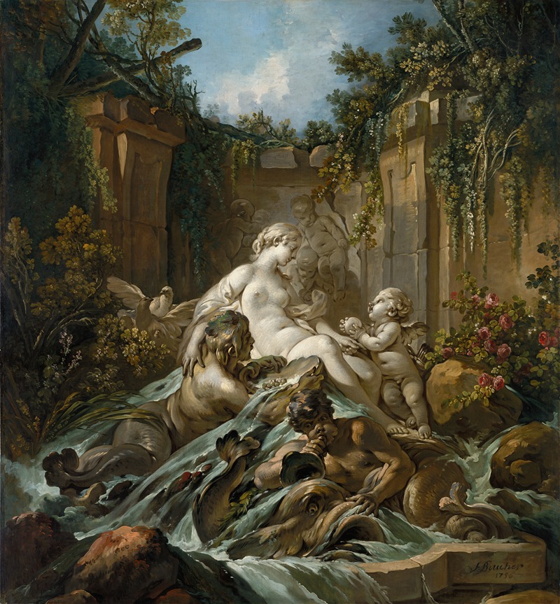 François Boucher - Fountain of Venus