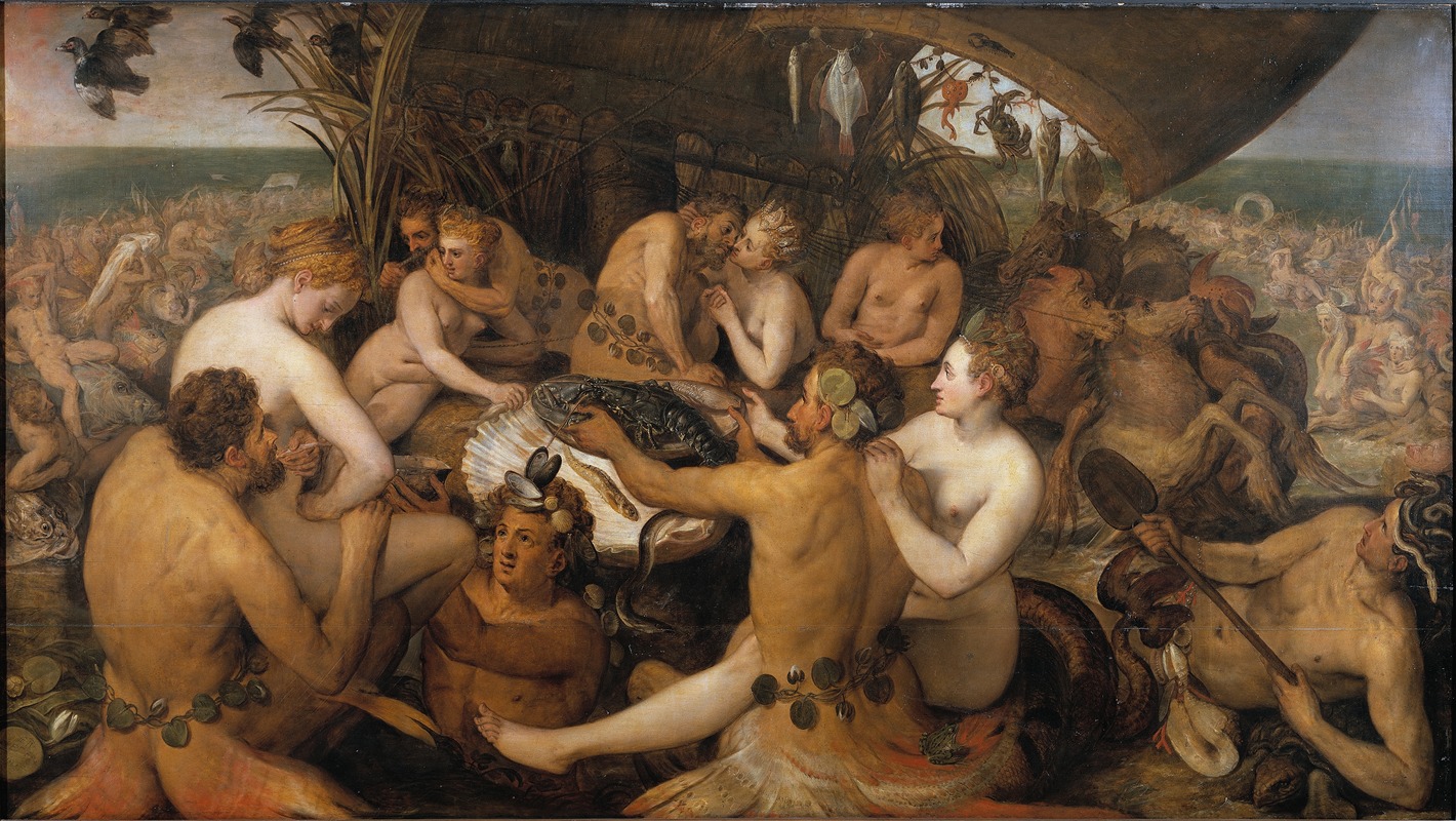 Frans Floris - The Feast of the Seagods