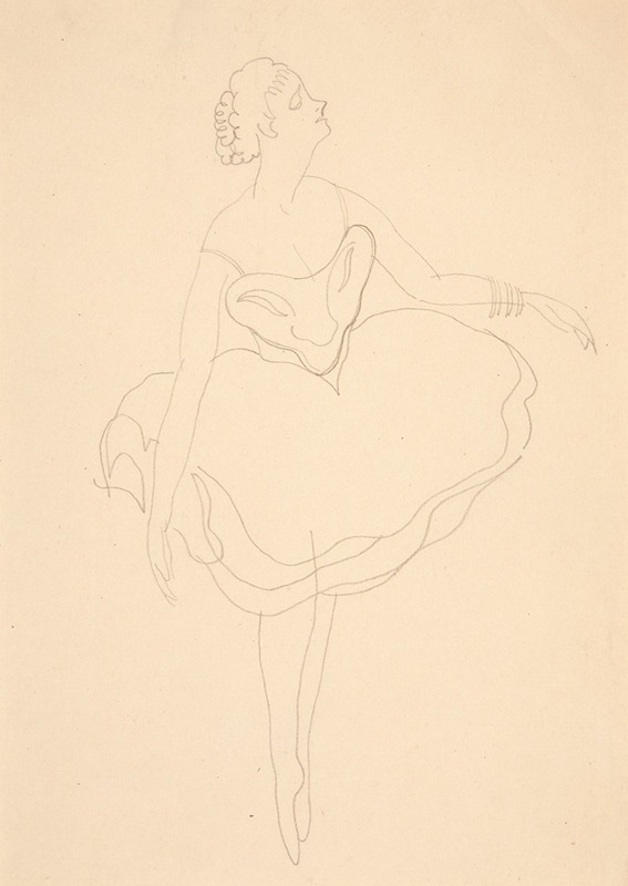 Charles Demuth - Study for ‘Costume Sketch (Bal Masque)’